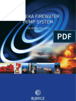 Offshore firewater pump systems