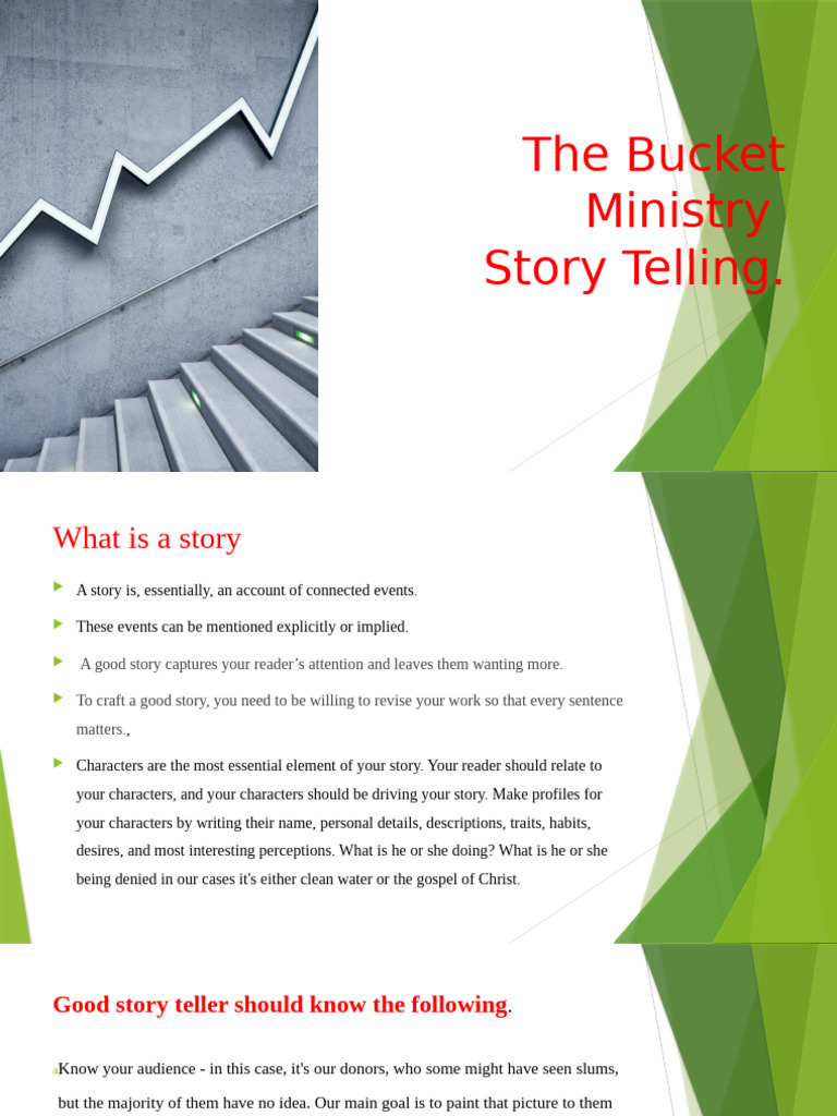 Story Telling Notes | PDF | Plot (Narrative) | Storytelling