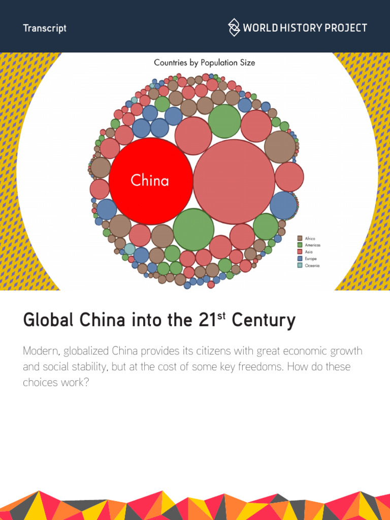 China's Global Rise and Authoritarian Rule | PDF | China | World Politics