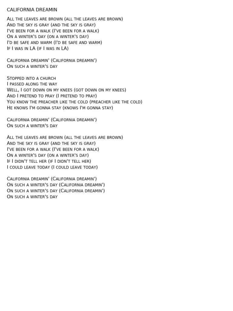 california-dreamin-lyrics-analysis-pdf
