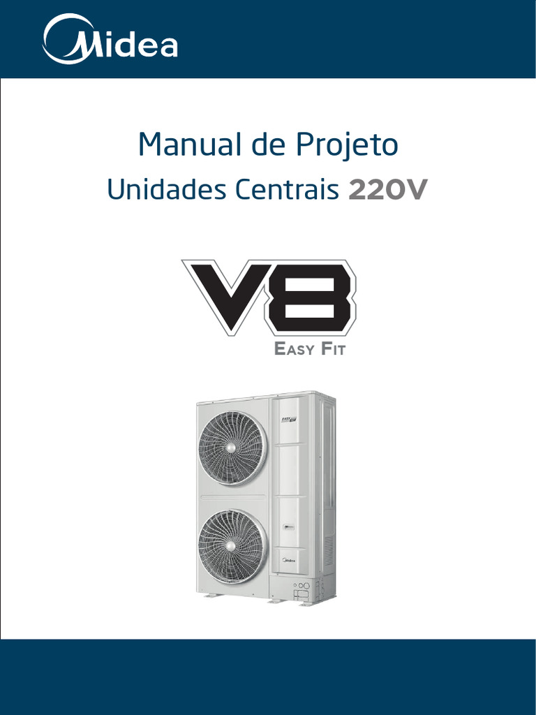 Sistema VRF Midea V8 Easy Fit 220V | PDF | Calor | Temperatura