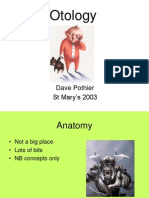 Otology: Dave Pothier ST Mary's 2003