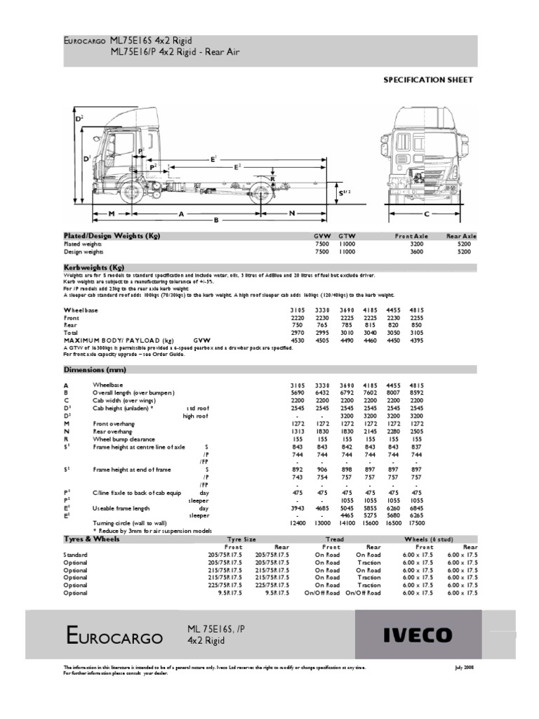 75E16 20truck | PDF | Transmission (Mechanics) | Suspension