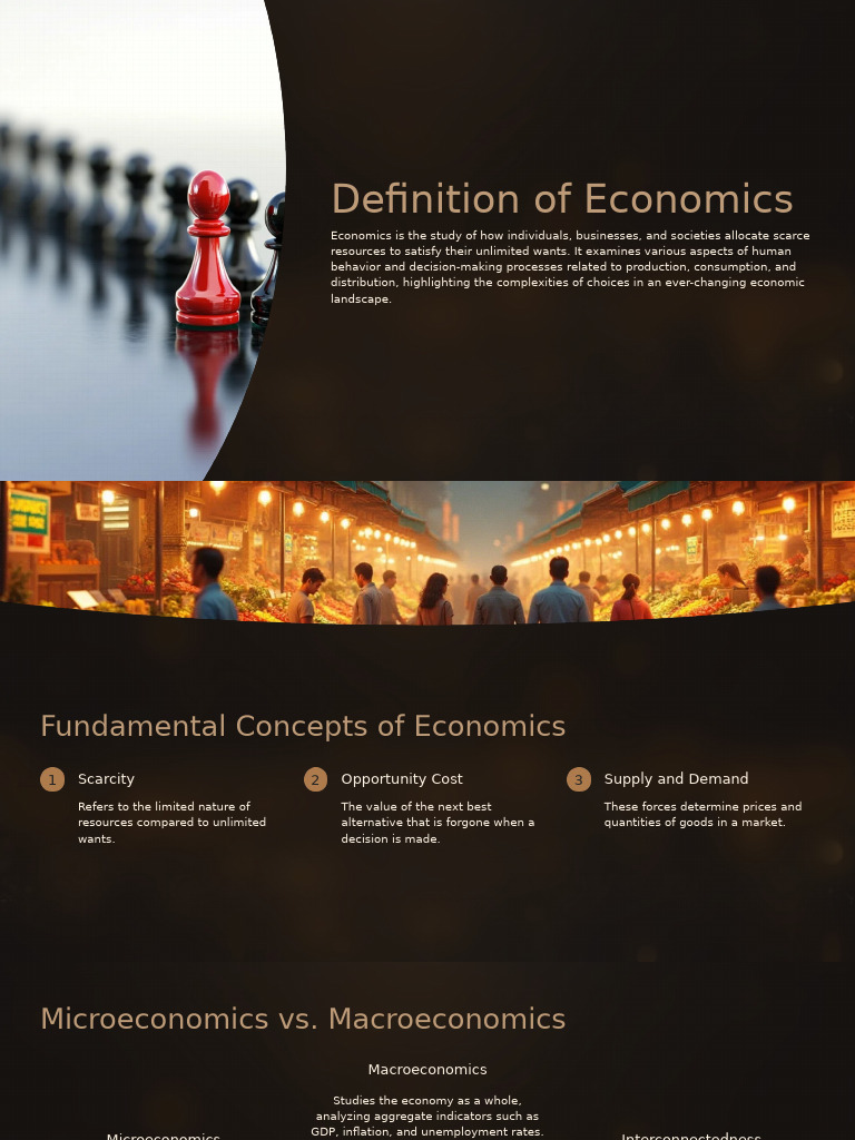 Key Concepts in Economics Explained | PDF | Economics | Microeconomics