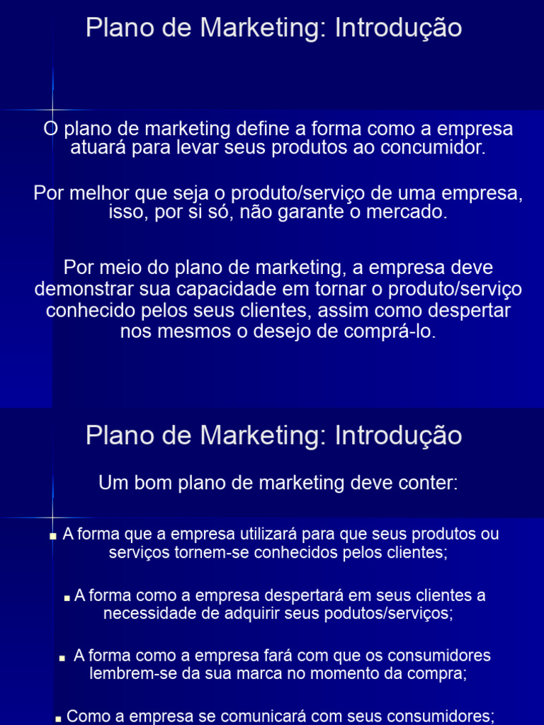 Estrutura do Plano de Marketing Eficaz | PDF | Marketing | Preços
