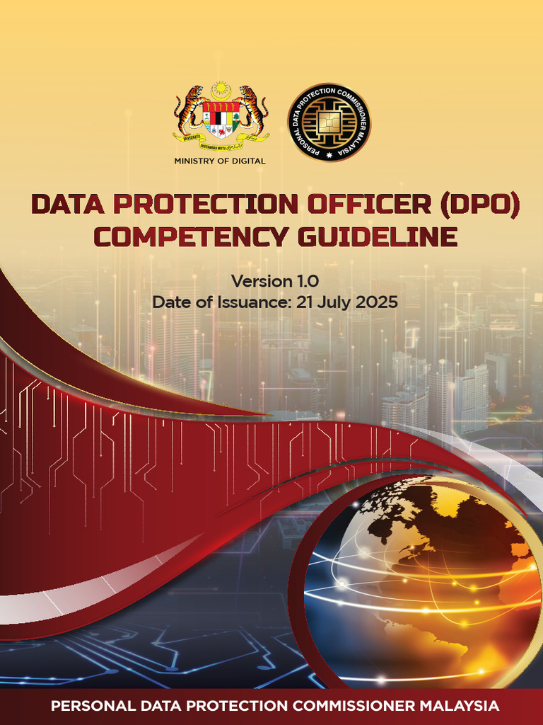 DPO Competency Guideline Malaysia | PDF | Regulatory Compliance | Audit