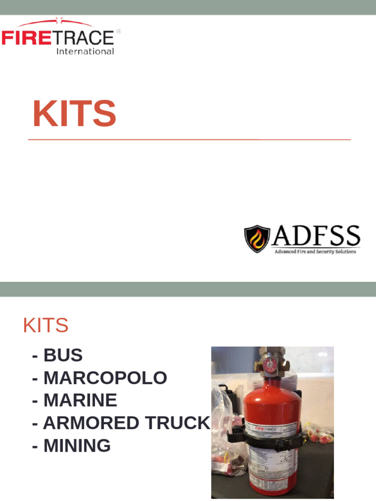 Kits de Protección Contra Incendios | PDF