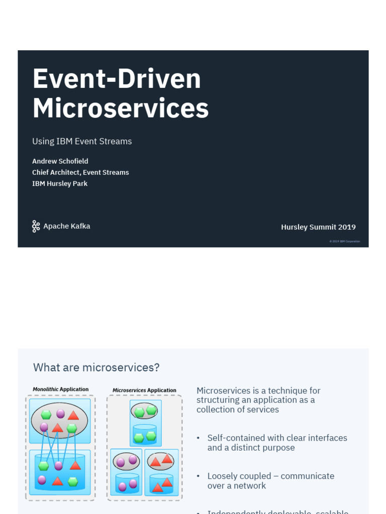 Event-Driven Microservices with Kafka | PDF | Software Design ...