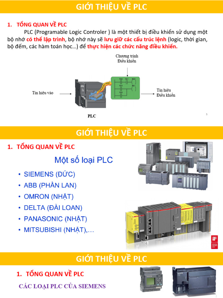 Điều Khiển Với Plc | PDF