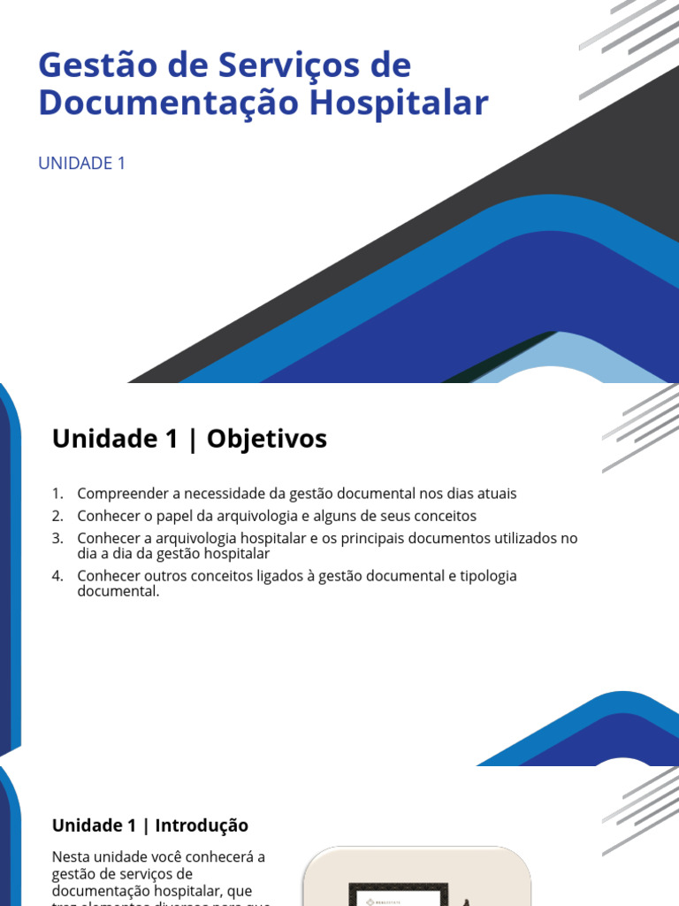 Gestão de Documentação Hospitalar | PDF | Informação | Ciência da ...