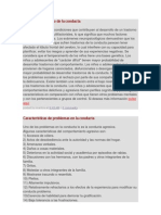 Causas Del Trastorno de La Conducta