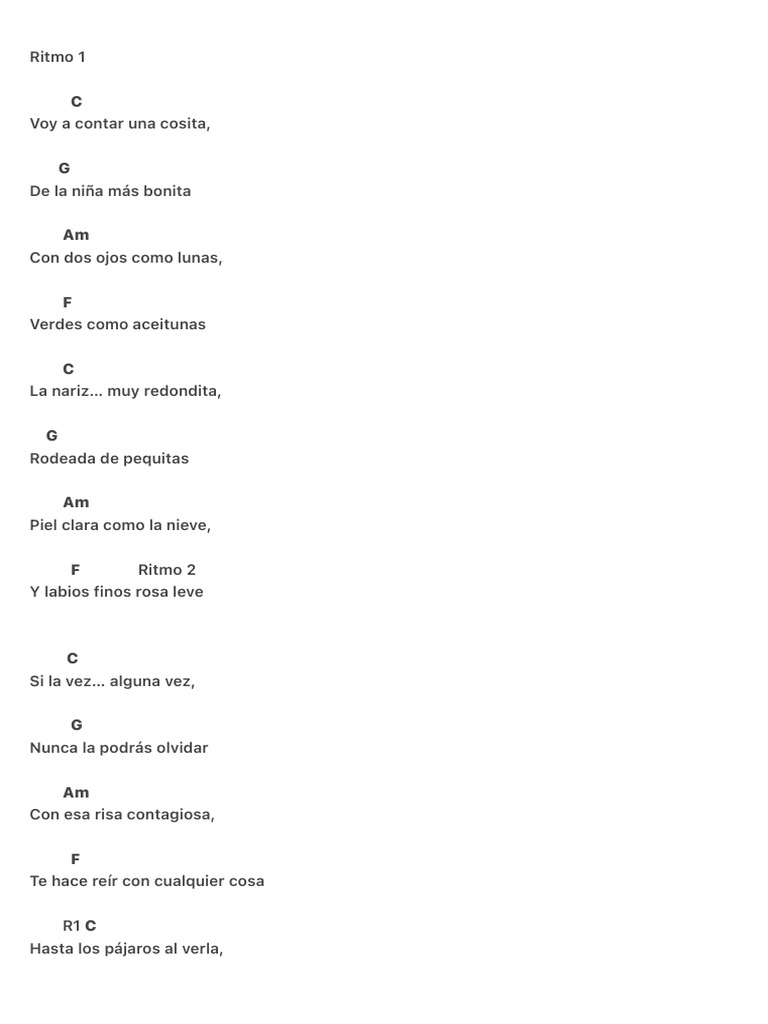 Ritmo 1 | PDF