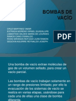 Bombas de Vacío