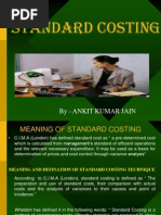 Standard Costing: by - Ankit Kumar Jain