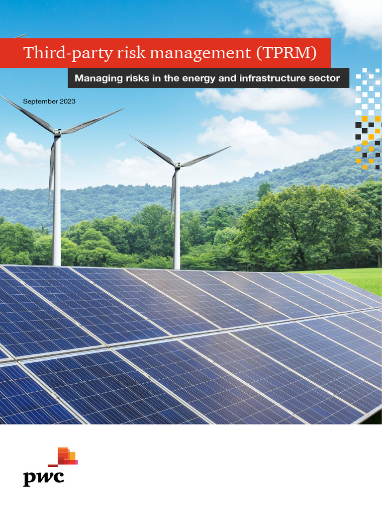 Managing Third-Party Risks in Energy Sector | PDF | Risk Management | Risk