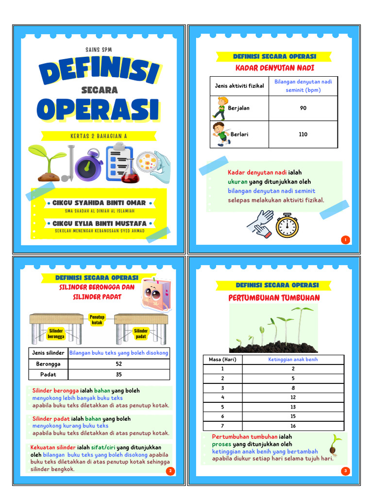 Definisi Secara Operasi | PDF
