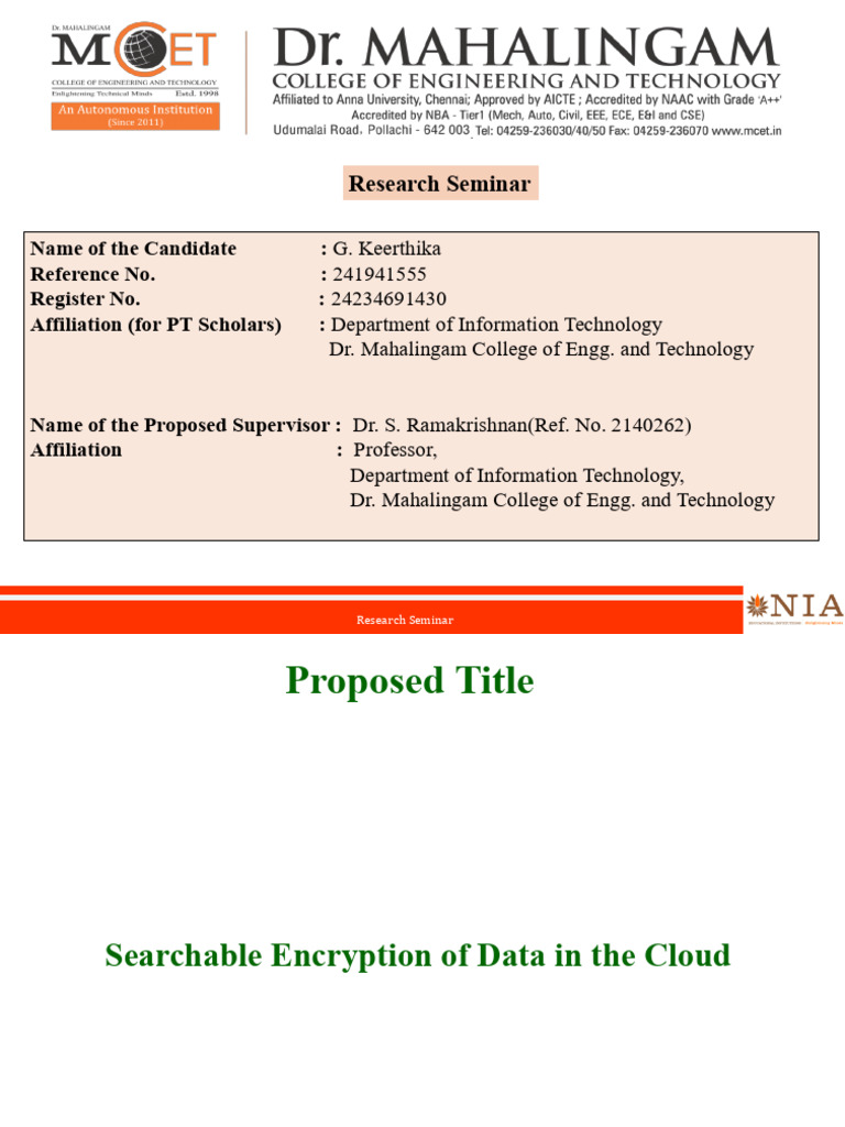 Searchable Encryption in Cloud Data | PDF | Encryption | Deep Learning