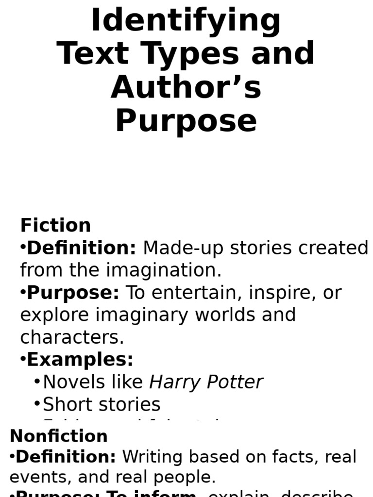 Identifying Text Types and Purposes | PDF | Kitchen Stove | Cooking