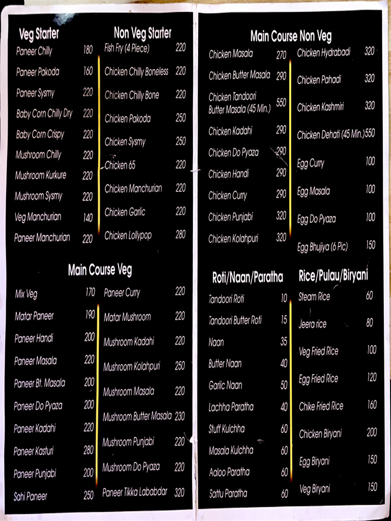 Royal Arena Menu | PDF