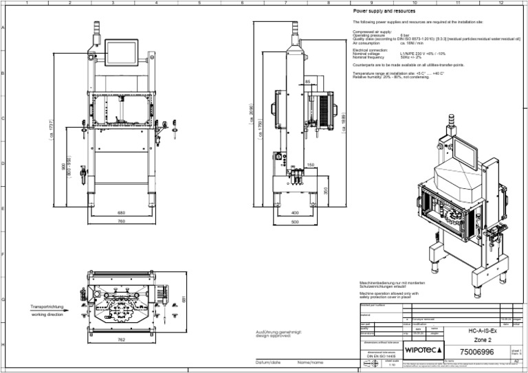 Safety Requirements for Machine Operation | PDF | Electricity | Applied ...