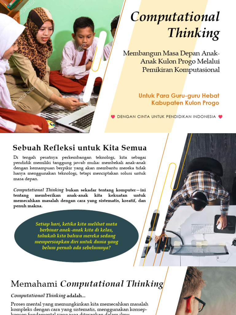 Membangun Masa Depan dengan Computational Thinking | PDF