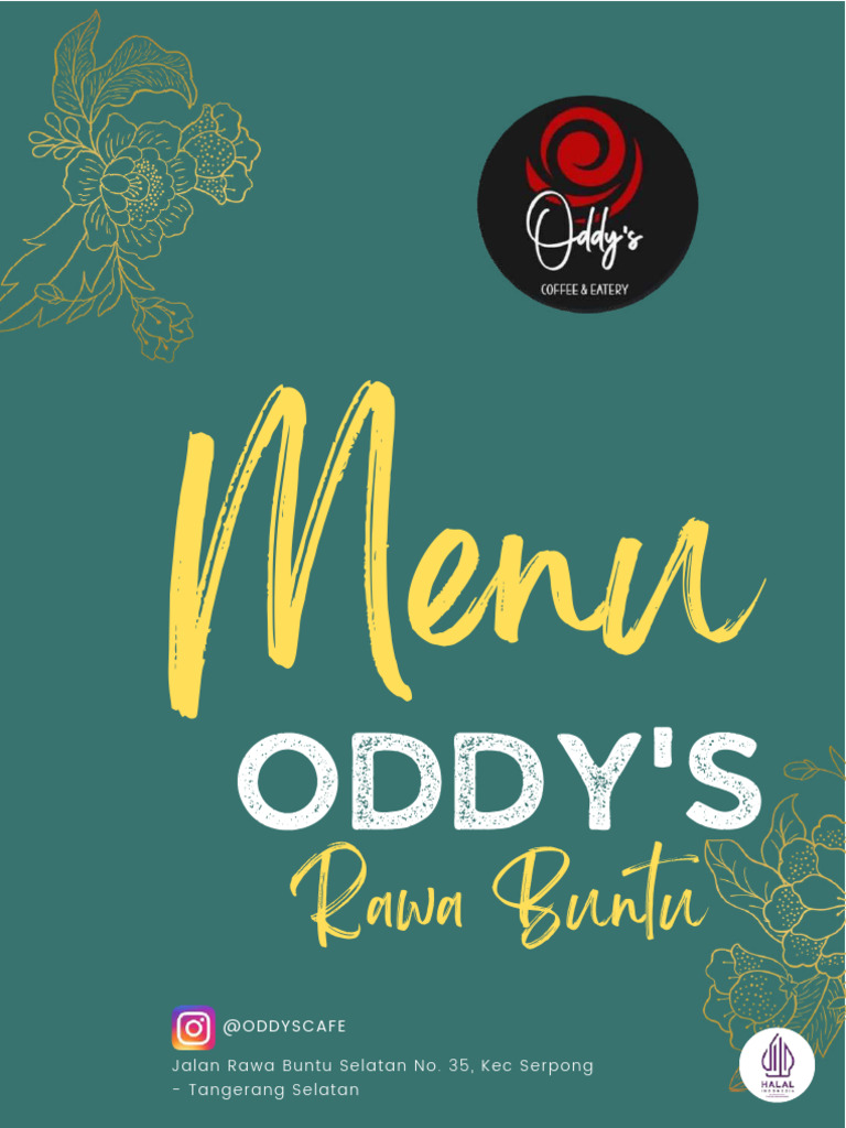 Menu Oddy's Pagedangan BSD | PDF