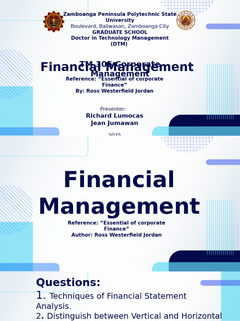 Financial Management | PDF | Net Present Value | Internal Rate Of Return