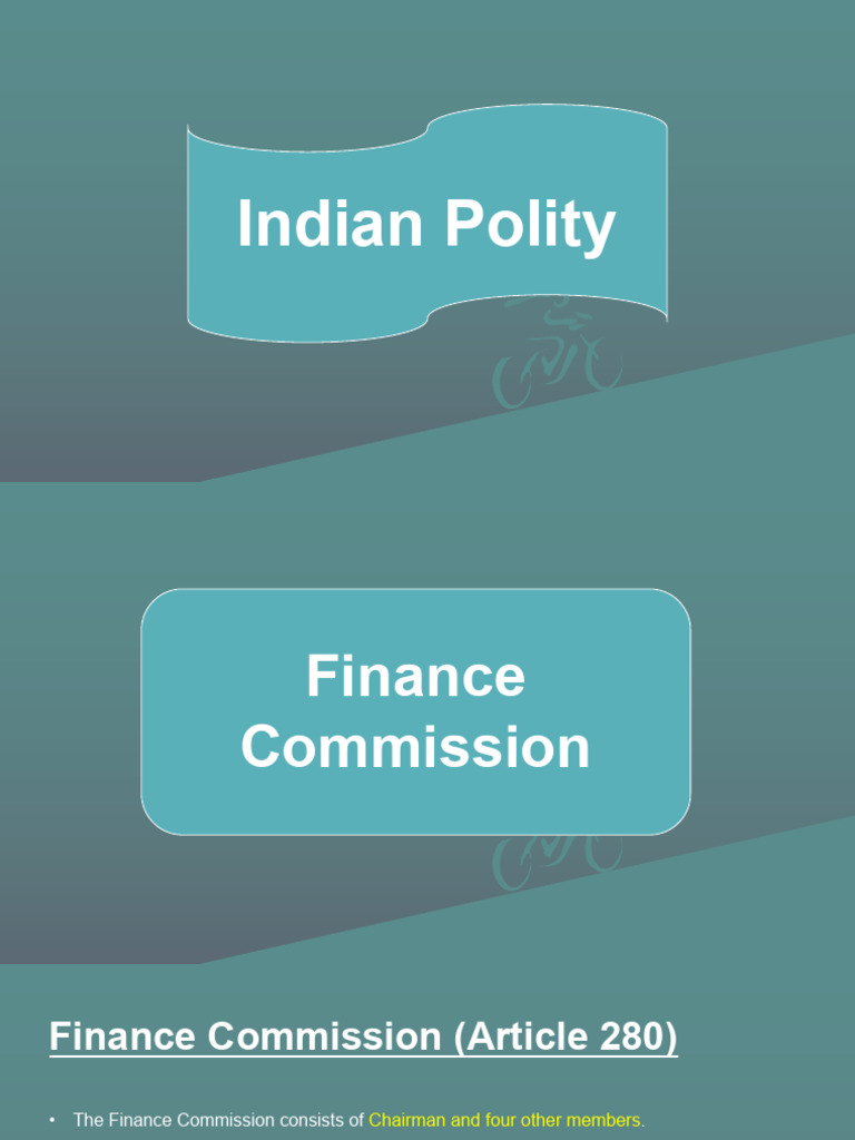 Overview of Indian Finance and Information Commissions | PDF | Legal ...