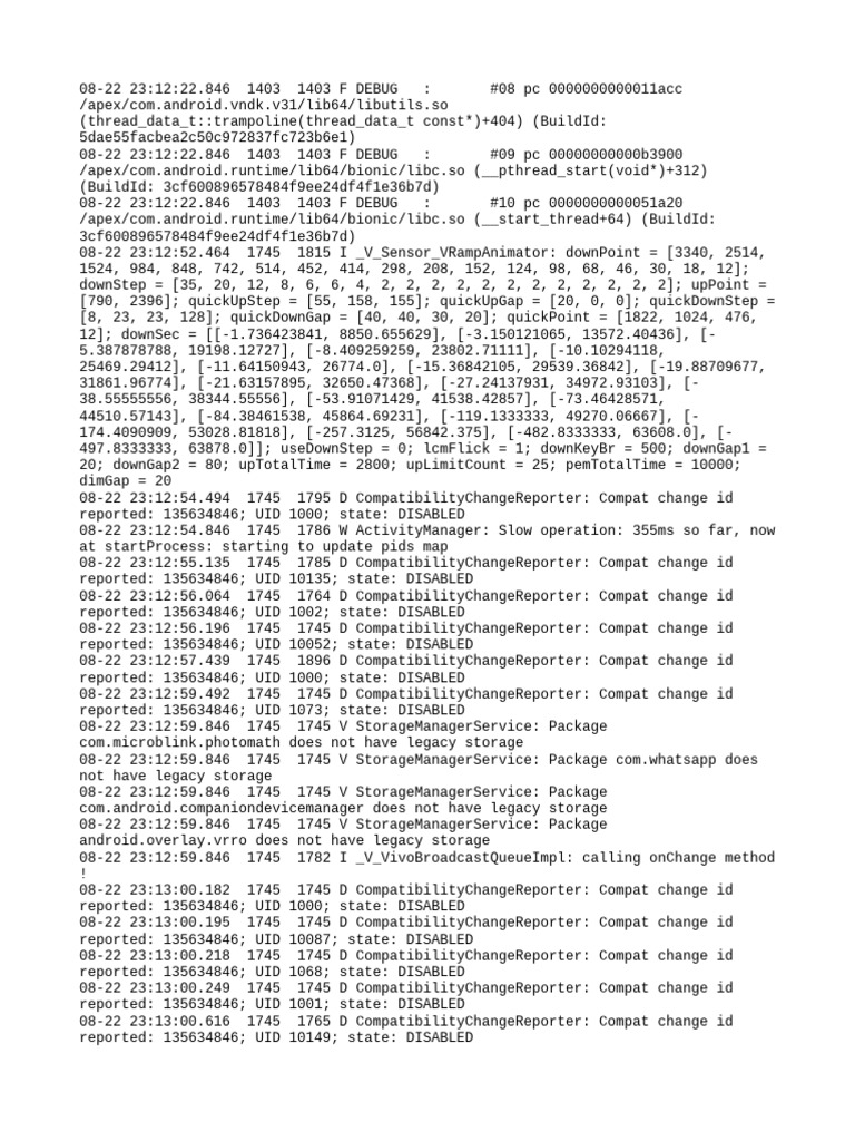 Log | PDF | Computing | Computer Architecture