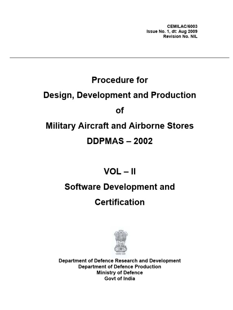 Software Development in Military Aviation | PDF | Safety | System