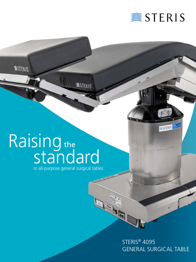 STERIS 4095 Surgical Table Overview | PDF | Medical Specialties ...