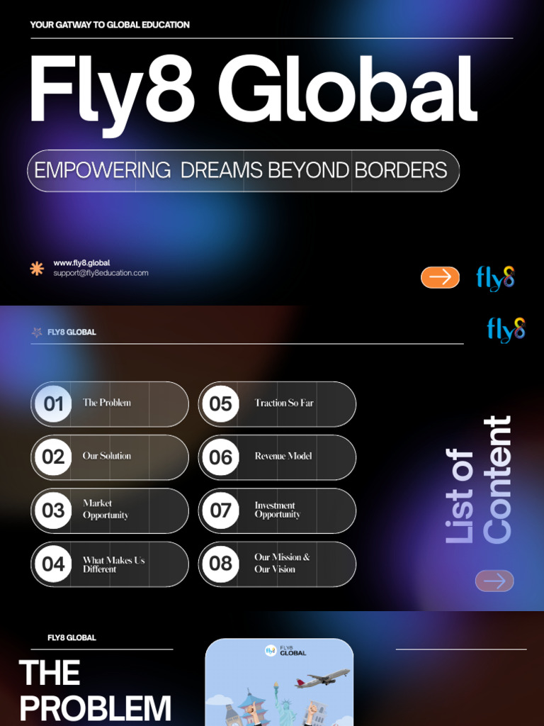 Fly8 Global: Your Study Abroad Partner | PDF | Economies