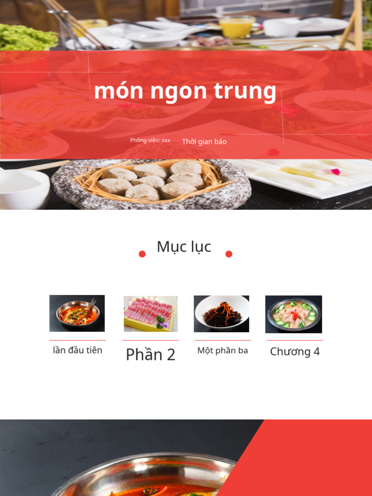 VHTQ BÀI MÓN ĂN | PDF