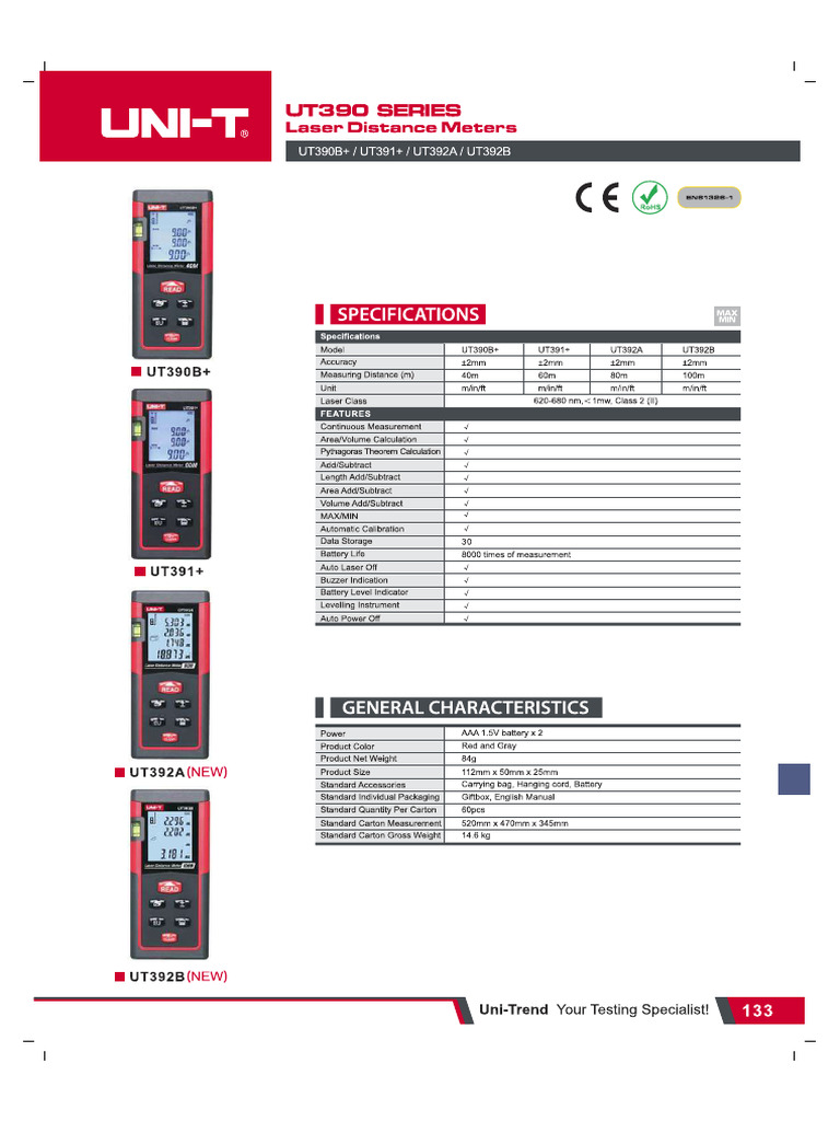 UT390B | PDF