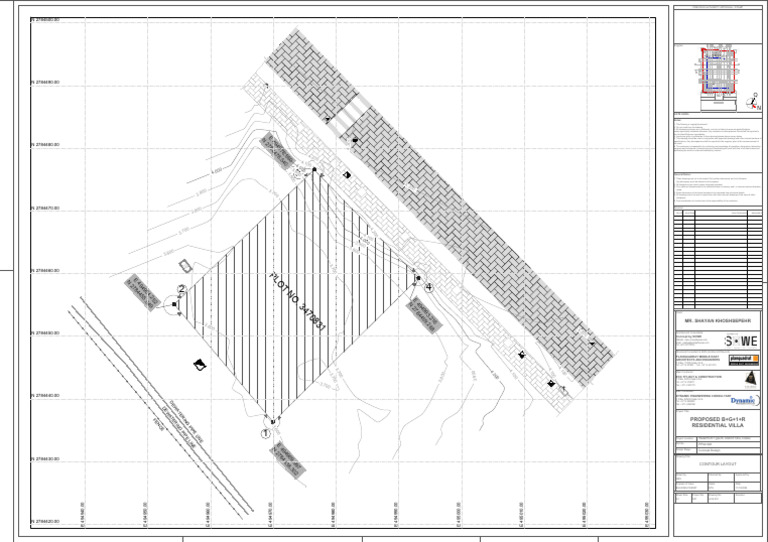 A 04 001 Contour Layout | PDF