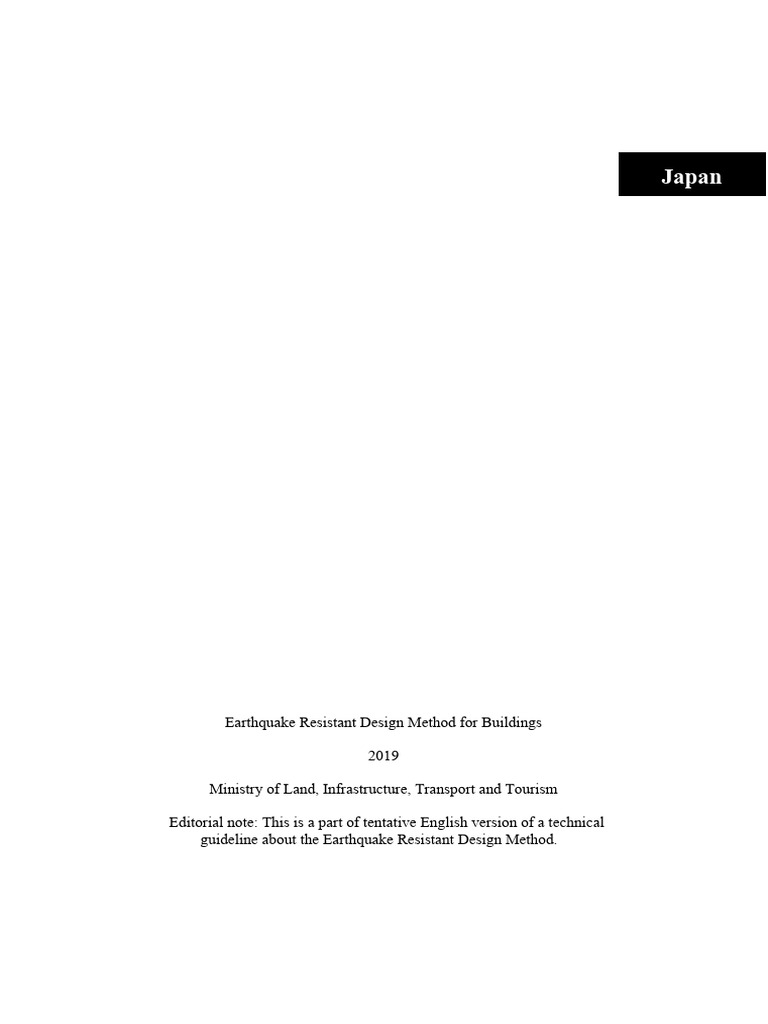 31 Japan 1 Building Code 2020 | PDF | Strength Of Materials | Ductility