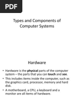 Types and Components of Computer Systems