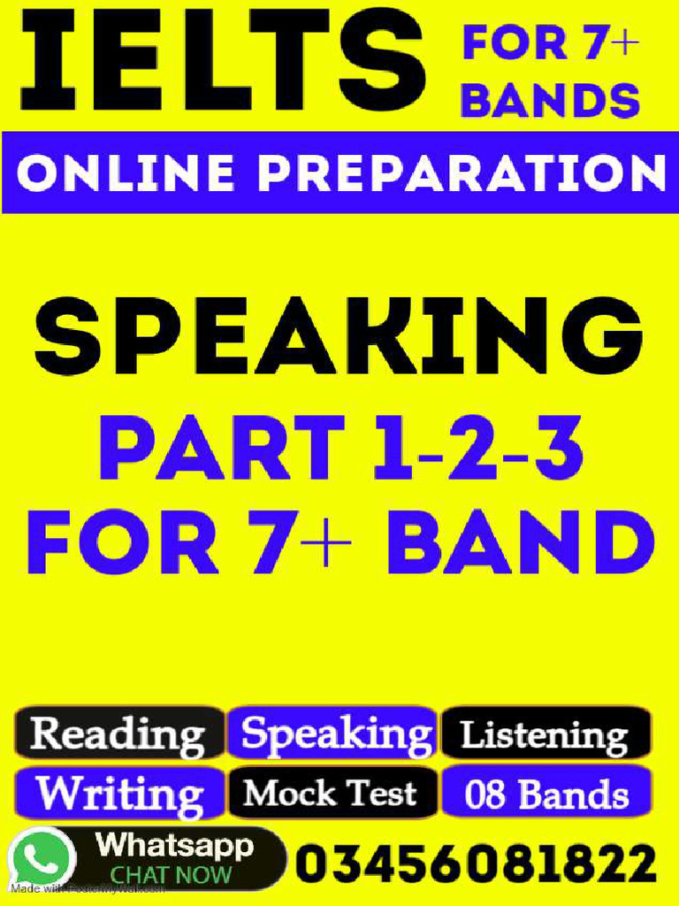 IELTS Speaking Strategies for Band 7+ | PDF | Fast Food | Jewellery