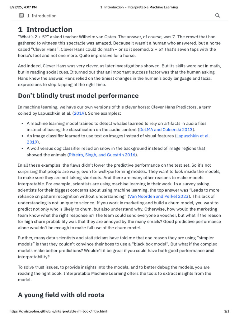 Interpretable Machine Learning Insights | PDF | Machine Learning ...