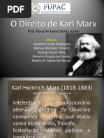 Apresentação Direito em Marx