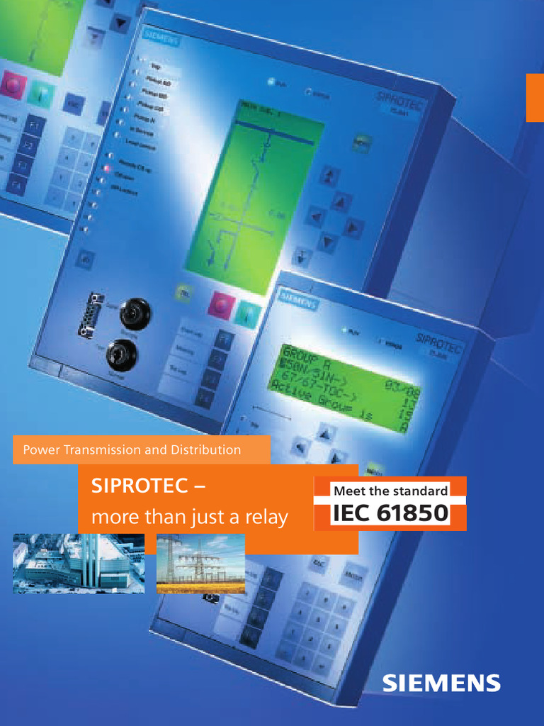 SIPROTEC 7SD5: IEC 61850 Integration | PDF | Relay | Transformer
