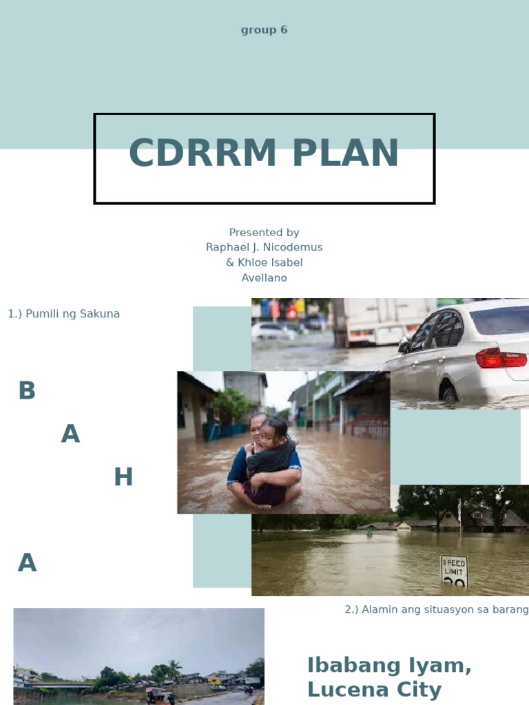 CDRRM Plan | PDF