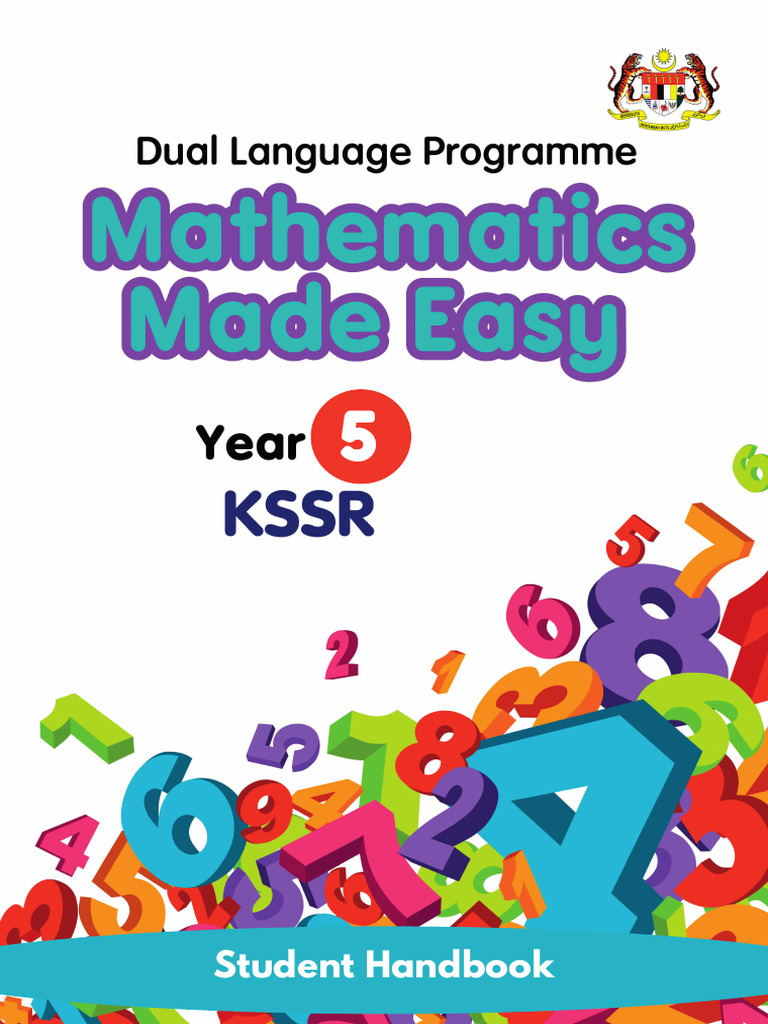 Year 5 KSSR Mathematics Handbook | PDF | Multiplication | Ratio