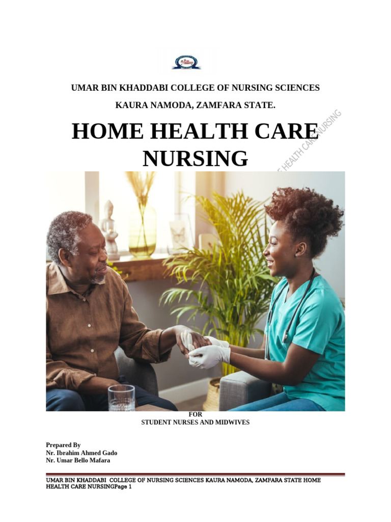 Home Health Care Nursing Course Overview | PDF | Nursing | Health Care