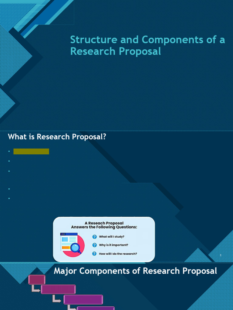 Research Proposal - Structure & Components | PDF | Methodology ...
