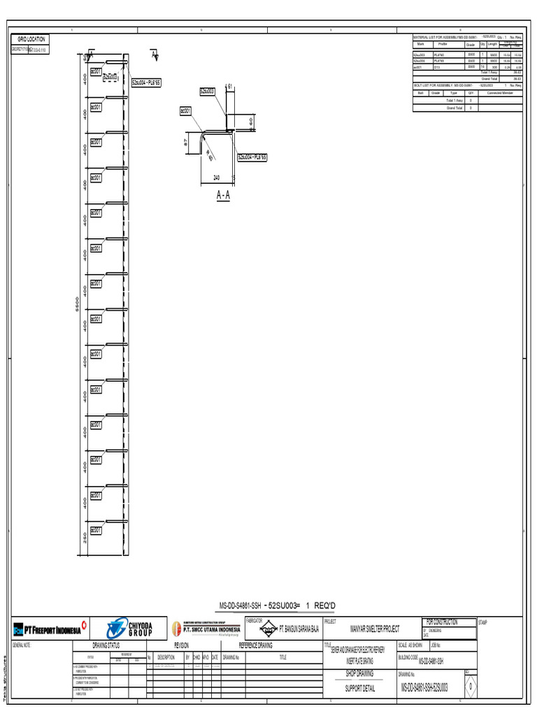 Tekla Structures Assembly Details | PDF