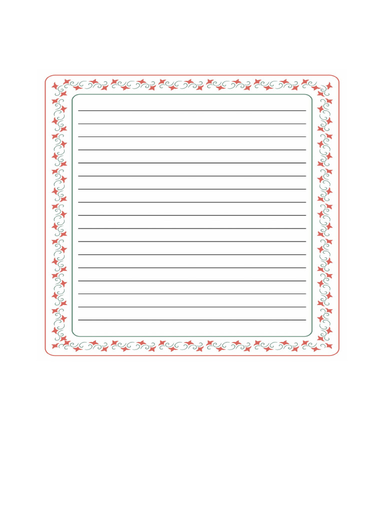 Free Printable Lined Paper With Borders 589.Jpg | PDF