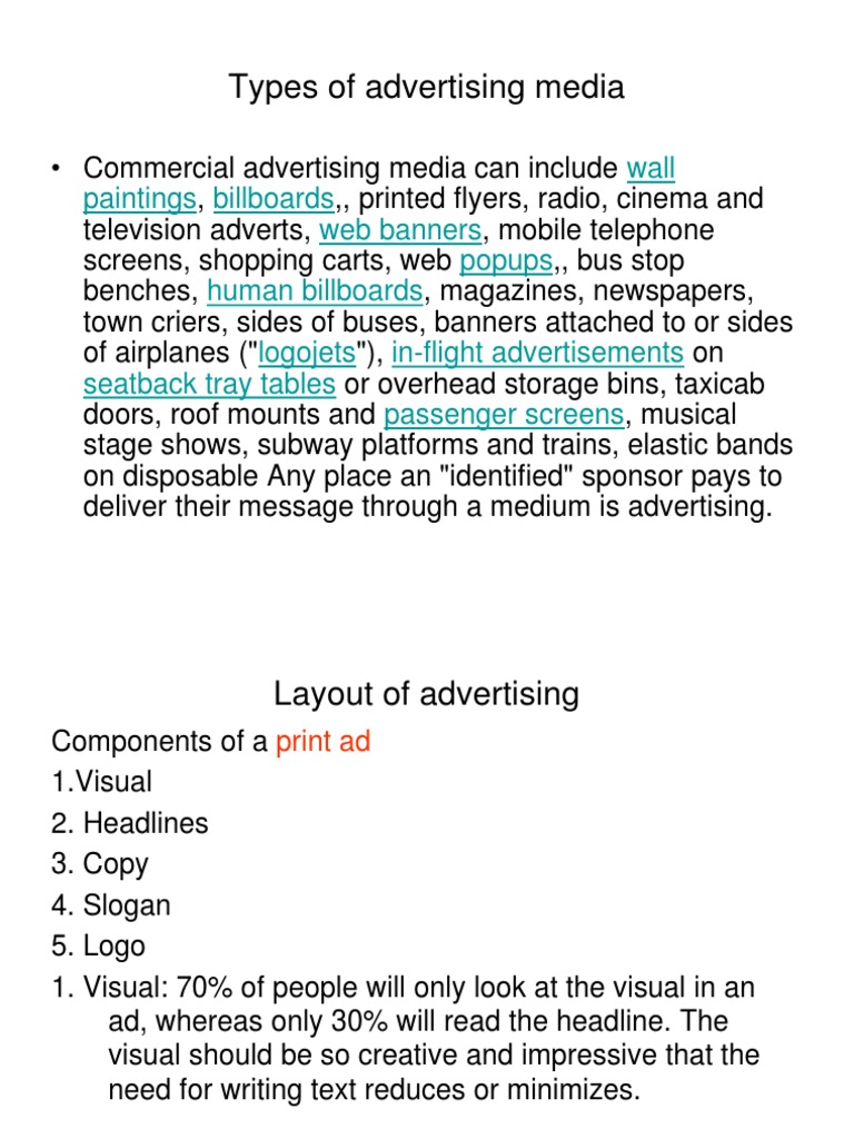 😍 5 types of advertising media. The 6 Most Effective Types of Social