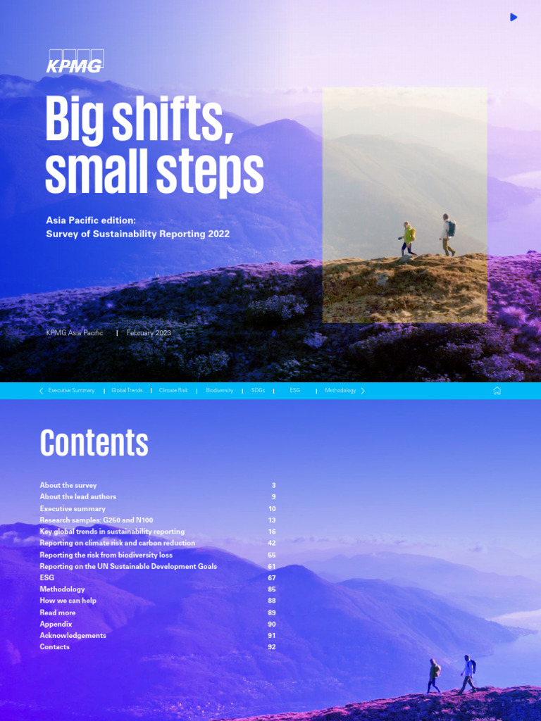 2022 KPMG Asia Pacific Sustainability Report | PDF | Cost Of Living ...