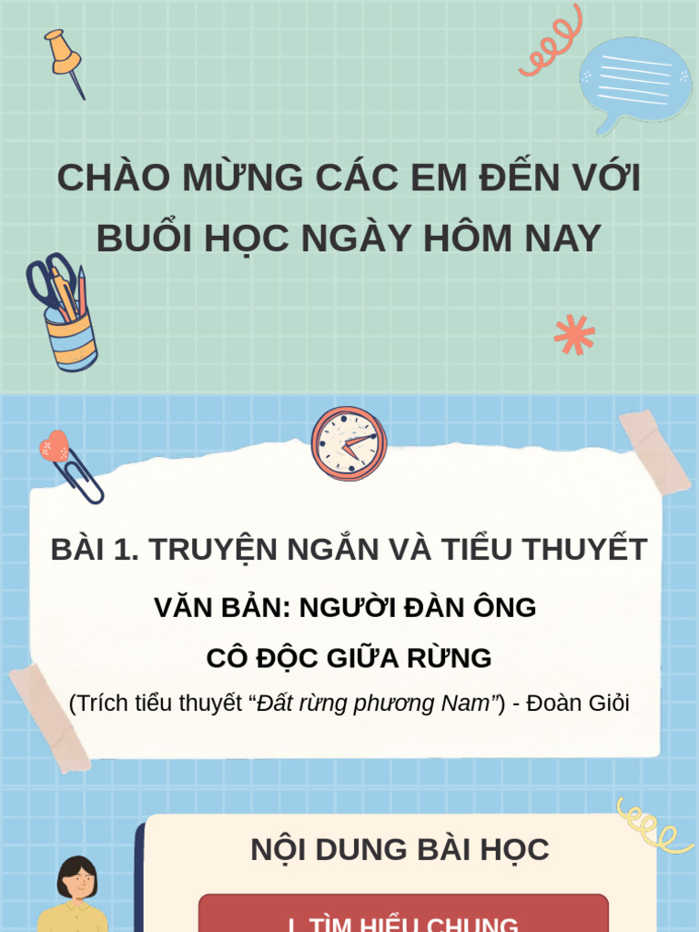 Bài 1.nguoi Dan Ong Co Doc Giua Rung - CD | PDF